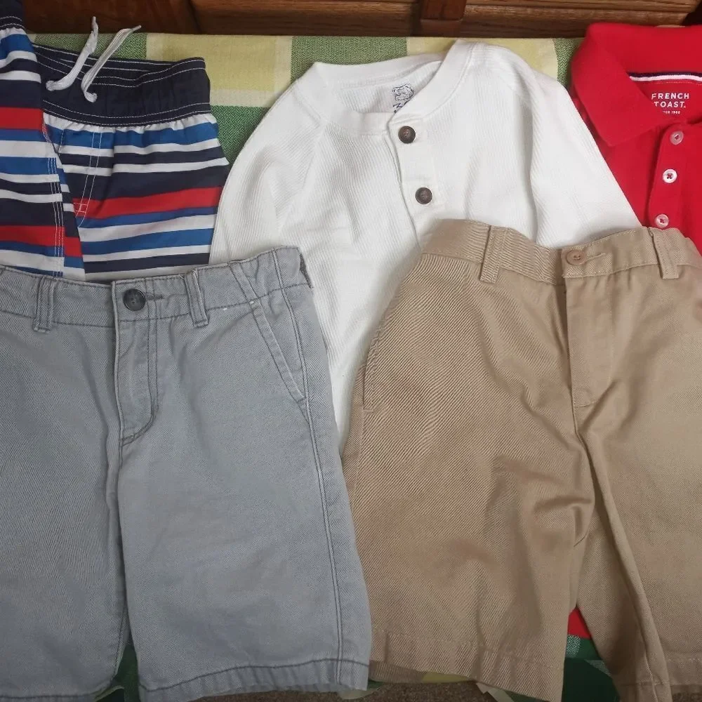 Boy 6-7 Years Lot Of 5 Pieces French Toast 365 Kids Gymboree Land's End